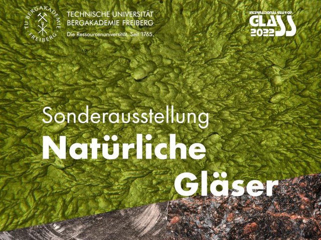 Sonderausstellung "Natürliche Gläser"