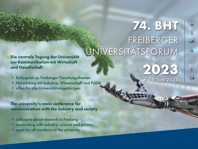 74. BHT - FREIBERGER UNIVERSITÄTSFORUM