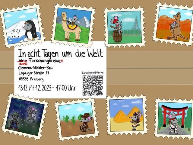 Schauvorlesung "In acht Tagen um die Welt"