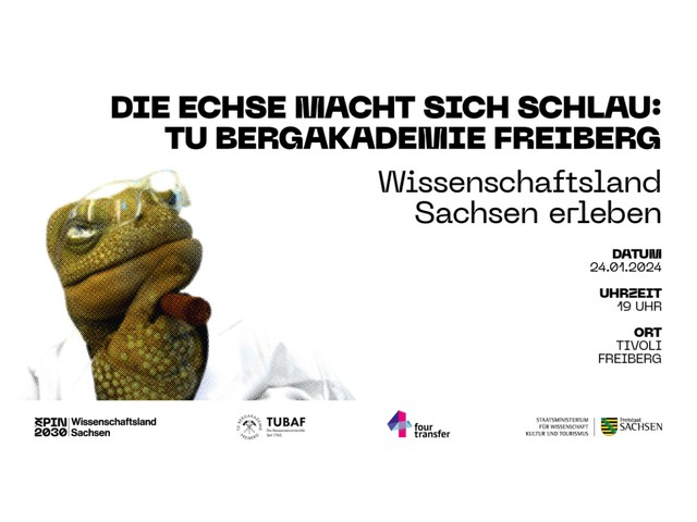 Wissenschaftsland Sachsen erleben: "Die Echse" macht sich schlau