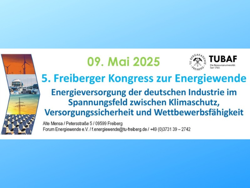5. Freiberger Kongress zur Energiewende