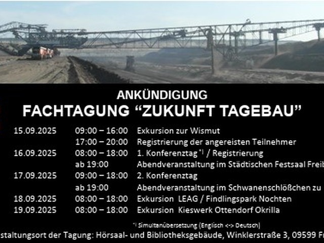 Internationale Konferenz „Zukunft Tagebau“