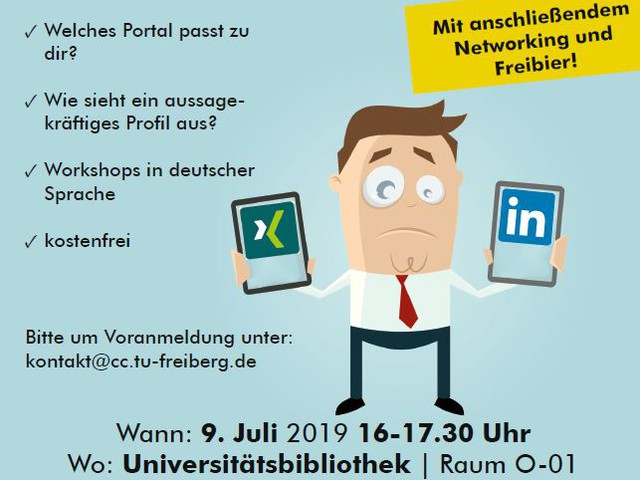 Deine digitale Visitenkarte: Xing oder LinkedIn? Workshop zur Erstellung deines perfekten Profils