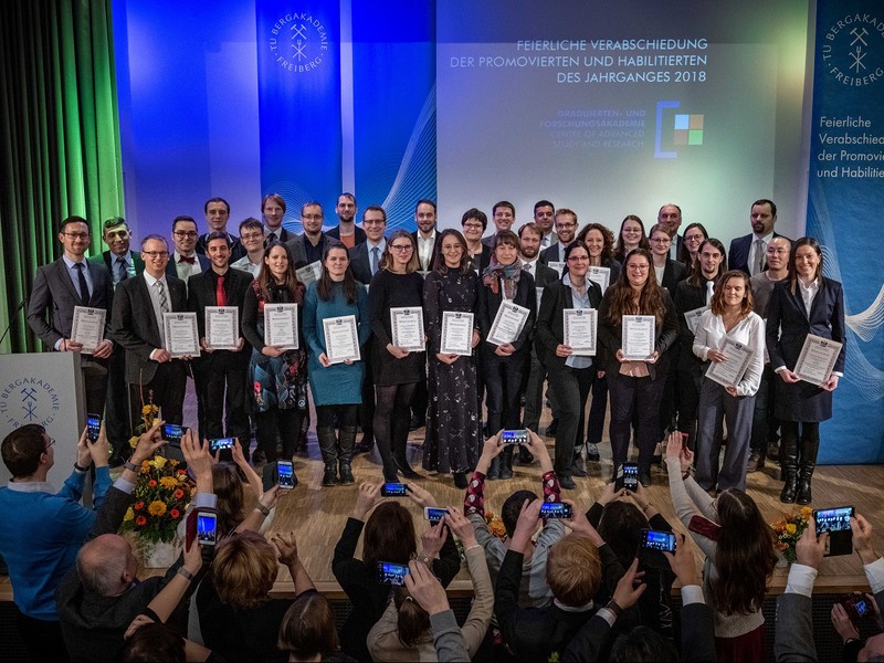 Verabschiedung der Promovierten und Habilitierten