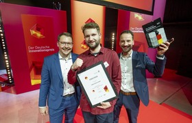 Spitzen-Ausgründung der TUBAF: Additive Drives gewinnt Deutschen Innovationspreis