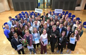 Erfolgreich und besonders engagiert: Deutschlandstipendium für 45 Studierende