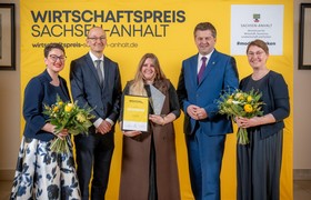 TUBAF-Start-up CYNiO erhält Wirtschaftspreis Sachsen-Anhalt