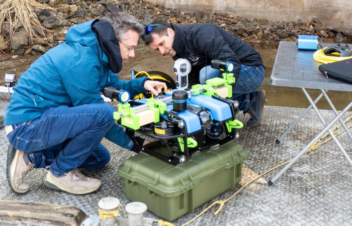Mit Robotik an die Staumauer – Scientific Diving Center und Institut für Informatik entwickeln Tauchroboter für kritische Infrastruktur