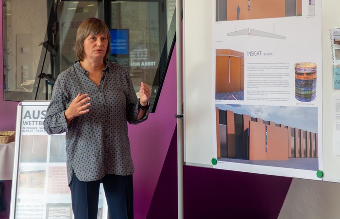 „Kunst reflektiert Wissenschaft“ – Kunst-am-Bau-Siegerentwurf für neues Bohrkernarchiv präsentiert