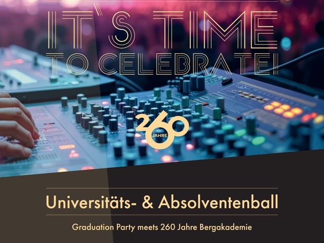 Universitäts- und Absolventenball - It's time to celebrate!