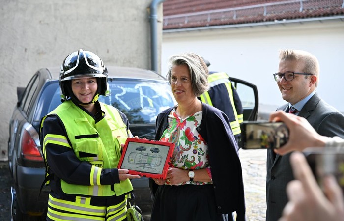 Im Einsatz: Feuerwehr-App der TUBAF startet in Sachsen-Anhalt